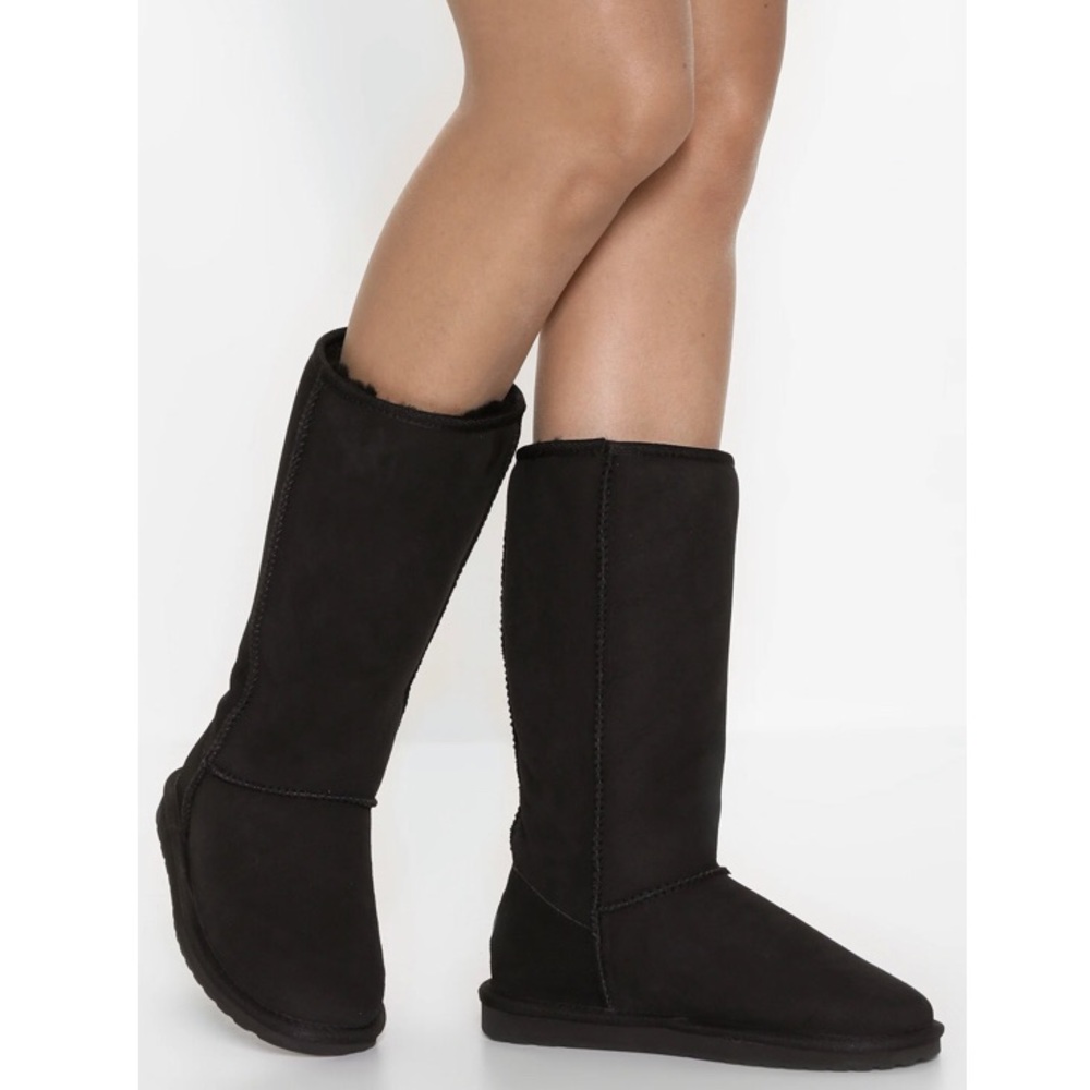 Authentic emu black stinger hi sheepskin boots ugg style uggs